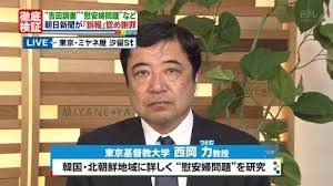 「慰安婦は売春婦」の代表・西岡力